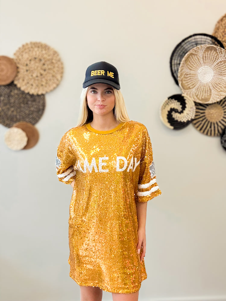 gold cowgirl dress Western Glam Gold Sequin Festival Dress, Gold Cowgirl Dress, Disco Cow Gypsy Tale