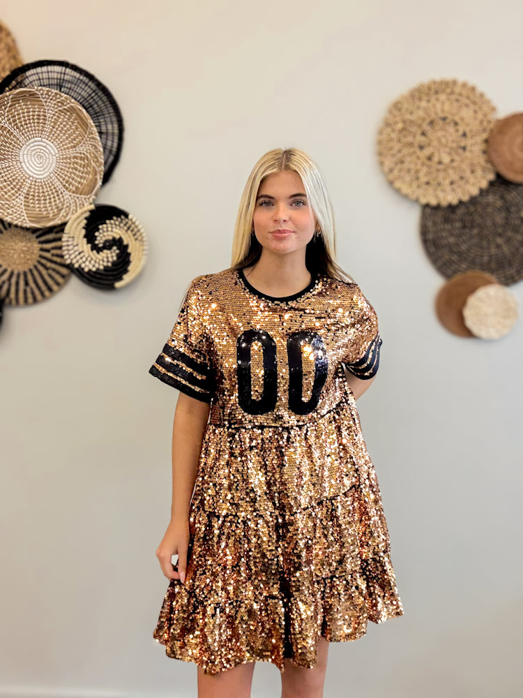 Game Day Sequin Dress