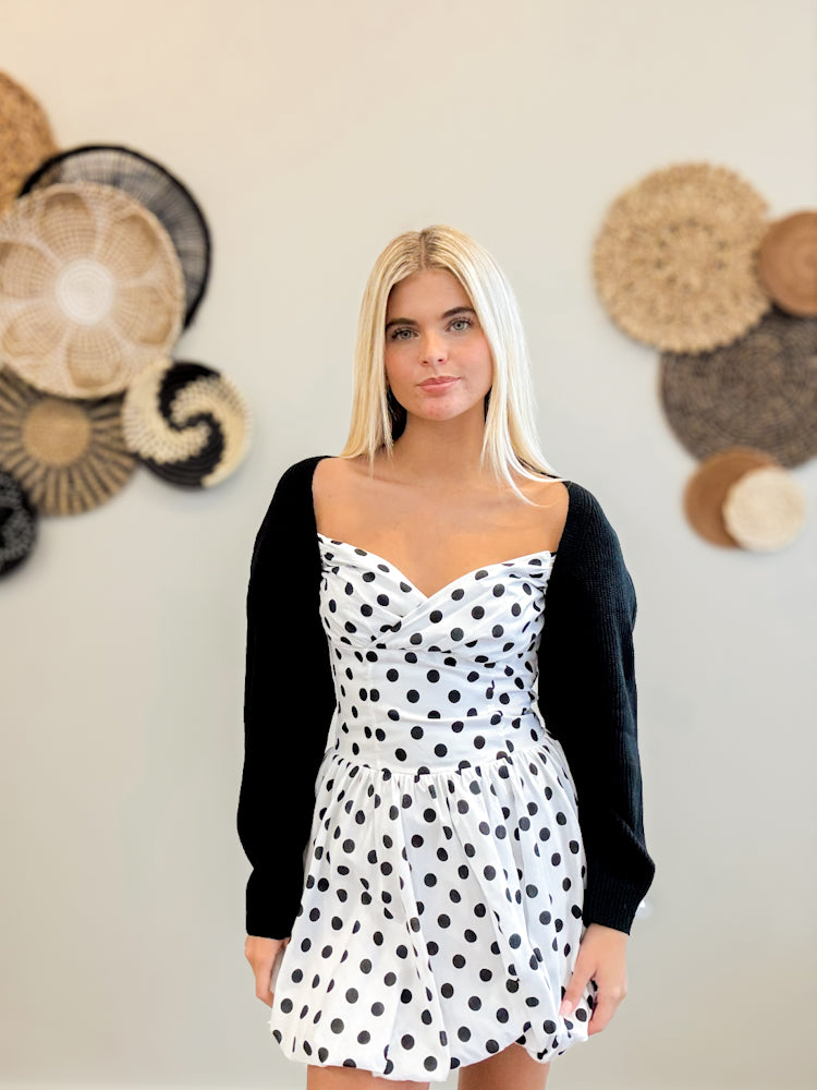 Weekend Wander Black Sweater