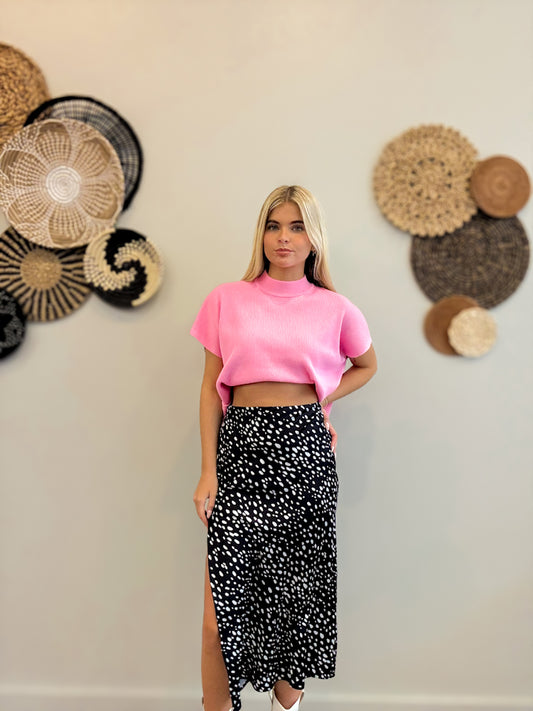 Sweet Spot Satin Skirt