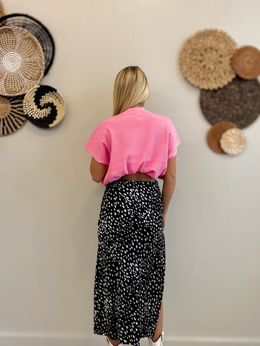 Sweet Spot Satin Skirt