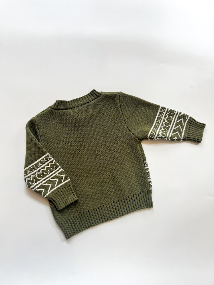 Little Longhorn Cozy Sweater
