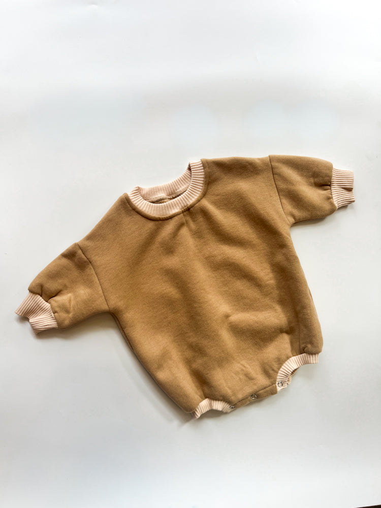 Mocha Comfort Romper