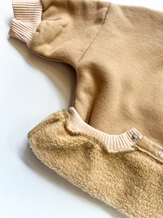 Mocha Comfort Romper