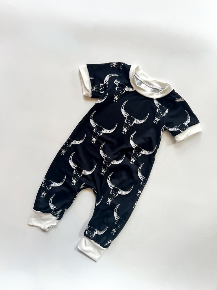 Little Longhorn Lounge Romper