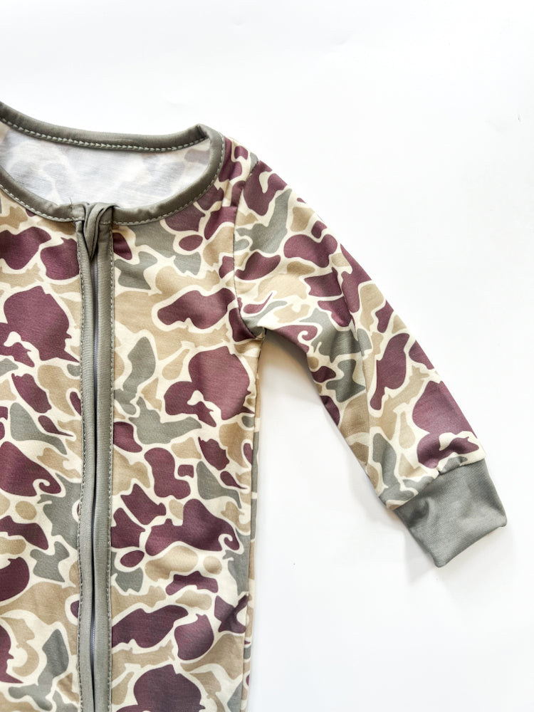 Trail Tracker Camo Romper