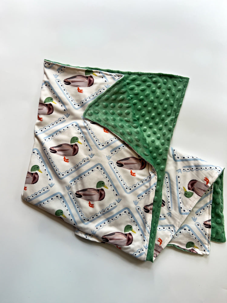 Duck Minky Blanket
