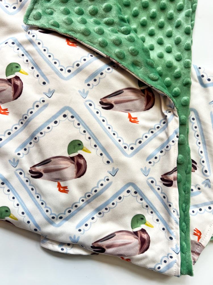 Duck Minky Blanket