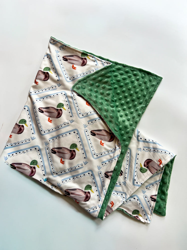 Duck Minky Blanket