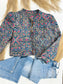 Flora Charm Quilted Jacket