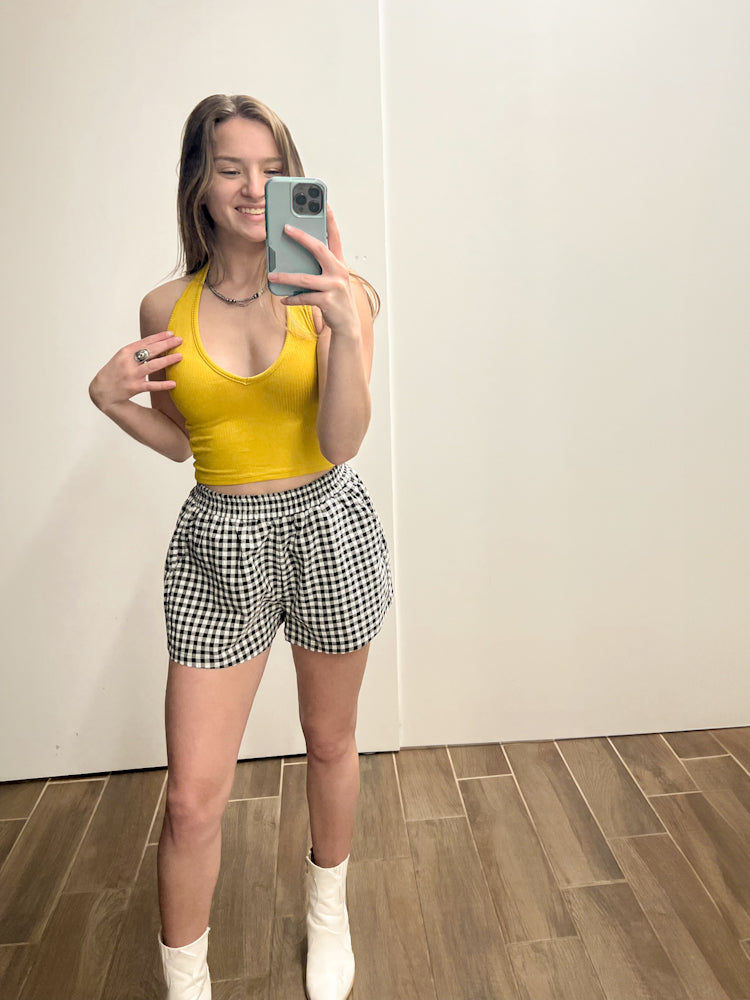 Touchdown Halter Top