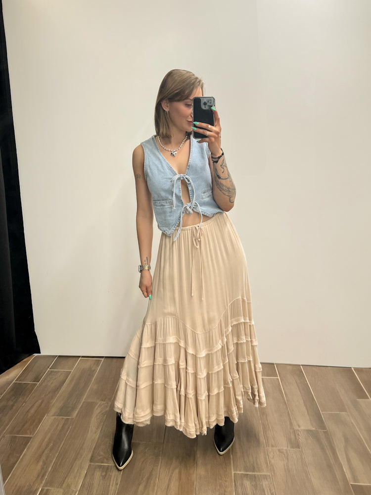 Dusty Skies Denim Vest