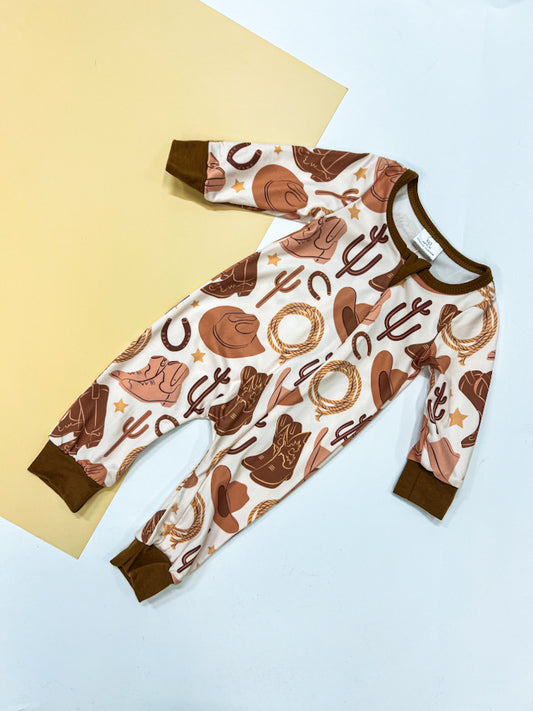 Rodeo Cowgirl Romper