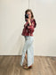 Bohemian Bloom Ruffle Top