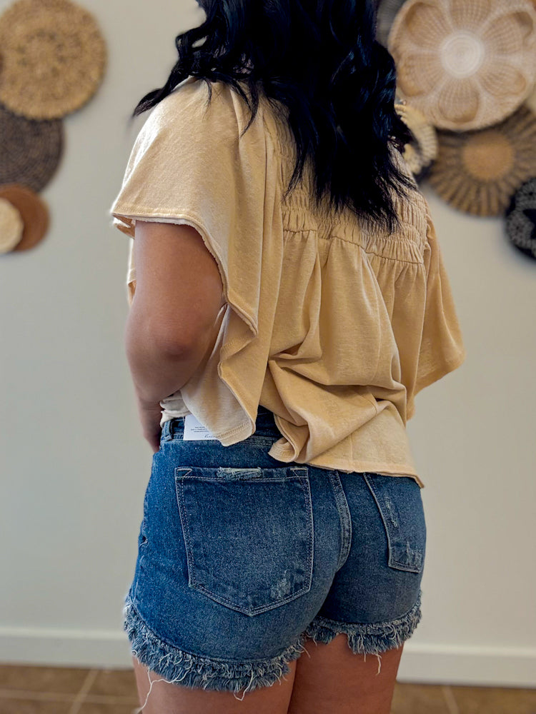 Blissful Denim Short