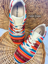 Load image into Gallery viewer, western shoes, western sneakers, western casual,  western tennis shoes, western accessories, western wholesale, western wholesale accessories, wholesale shoes, western wholesale shoes, western women&#39;s shoes, womens shoes, wholesale womens shoes, serape sneakers, western serape sneakers, serape tennis shoes, western serape tennis shoes
