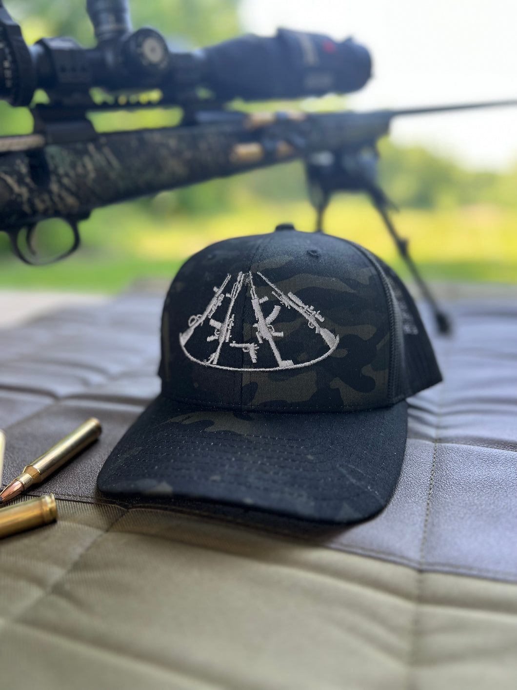 Authentic American Arms Camo Cap