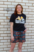 Load image into Gallery viewer, Western Apparel, Western shorts, Western Fashion, Western Boutique, Western Wholesale, cowgirl shorts, western outfits, western attire, western style shorts, western athletic shorts, wholesale clothing, aztec shorts, western aztec shorts
