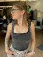 Charcoal Dust Crop Tank