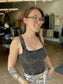Charcoal Dust Crop Tank