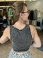 Charcoal Dust Crop Tank