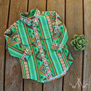 Kids Sweetgrass Button Up