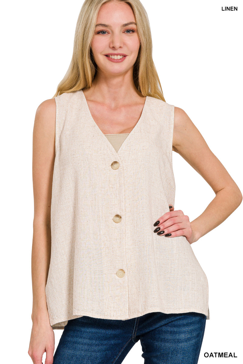Dusty Trail Button Vest