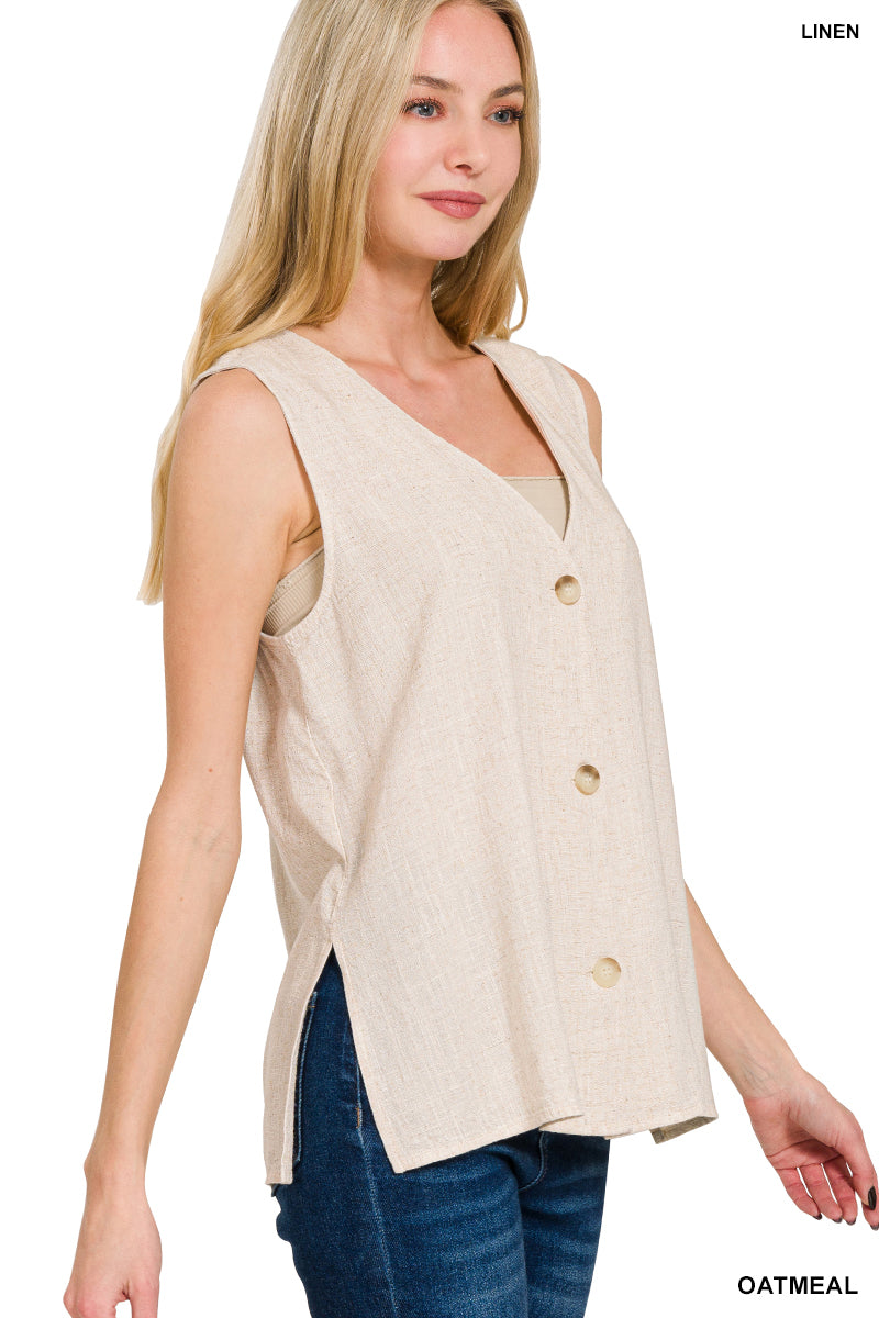 Dusty Trail Button Vest