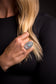Turquoise Concho Ring