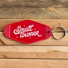 Load image into Gallery viewer, Small Towner Vintage Hotel Keychain
