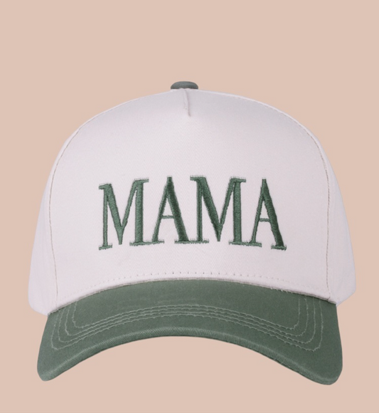 Olive Mama Cap