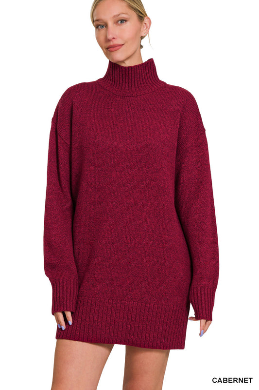 Talk Later Sweater Dress