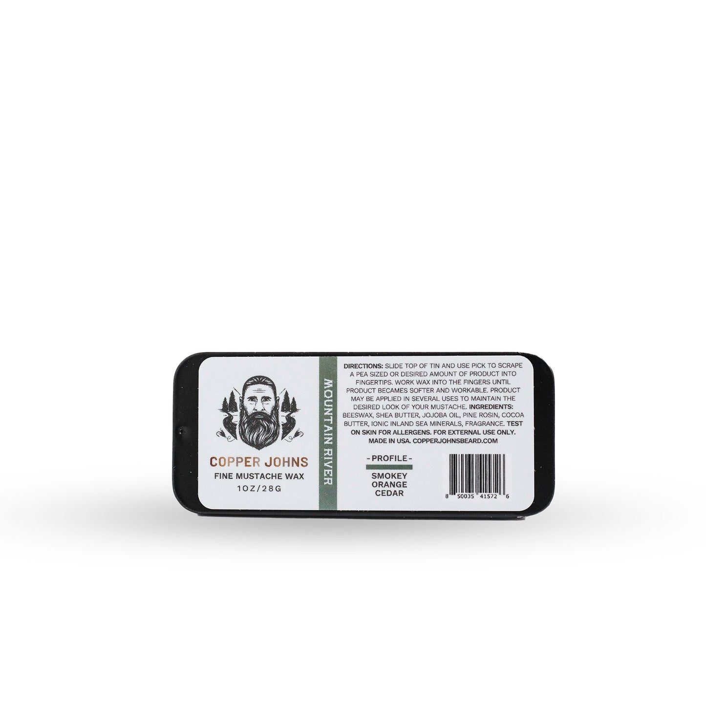 Mountain River Strong Hold Mustache Wax