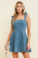 Bluebird Bow Denim Dress