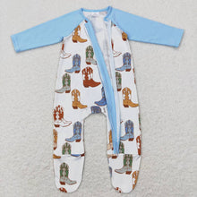 Load image into Gallery viewer, Cowboy Boots Romper
