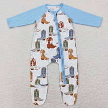 Load image into Gallery viewer, Cowboy Boots Romper
