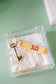 Chi Omega Embroidered Keychain