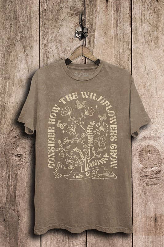 Consider How The Wild Flowers Grow