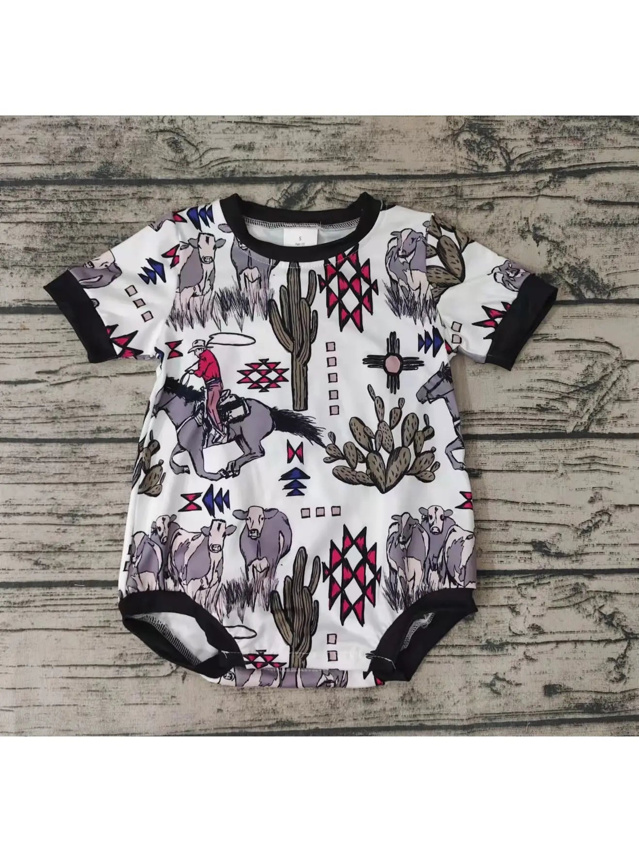 Ropin' Cowboy Romper