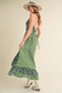 Meadow Breeze Floral Maxi Dress
