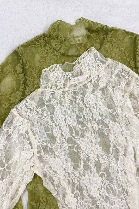 Mesh Lace Essentials Top