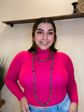 Load image into Gallery viewer, For the Record Turtleneck Sweater in Pink
