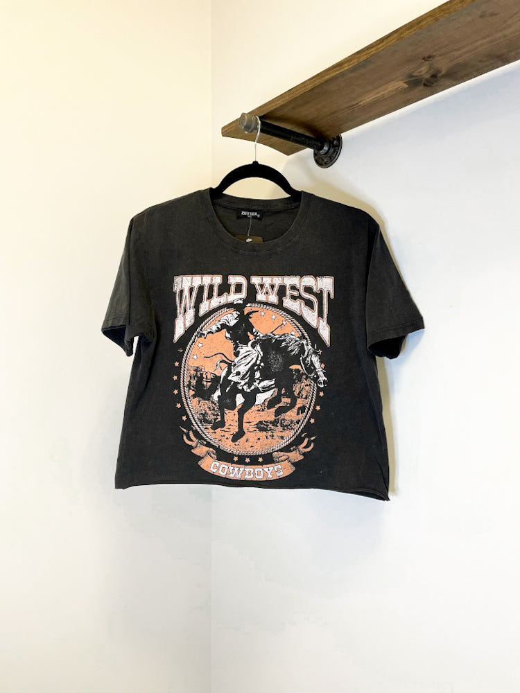 Wild West Cowboys Graphic Crop