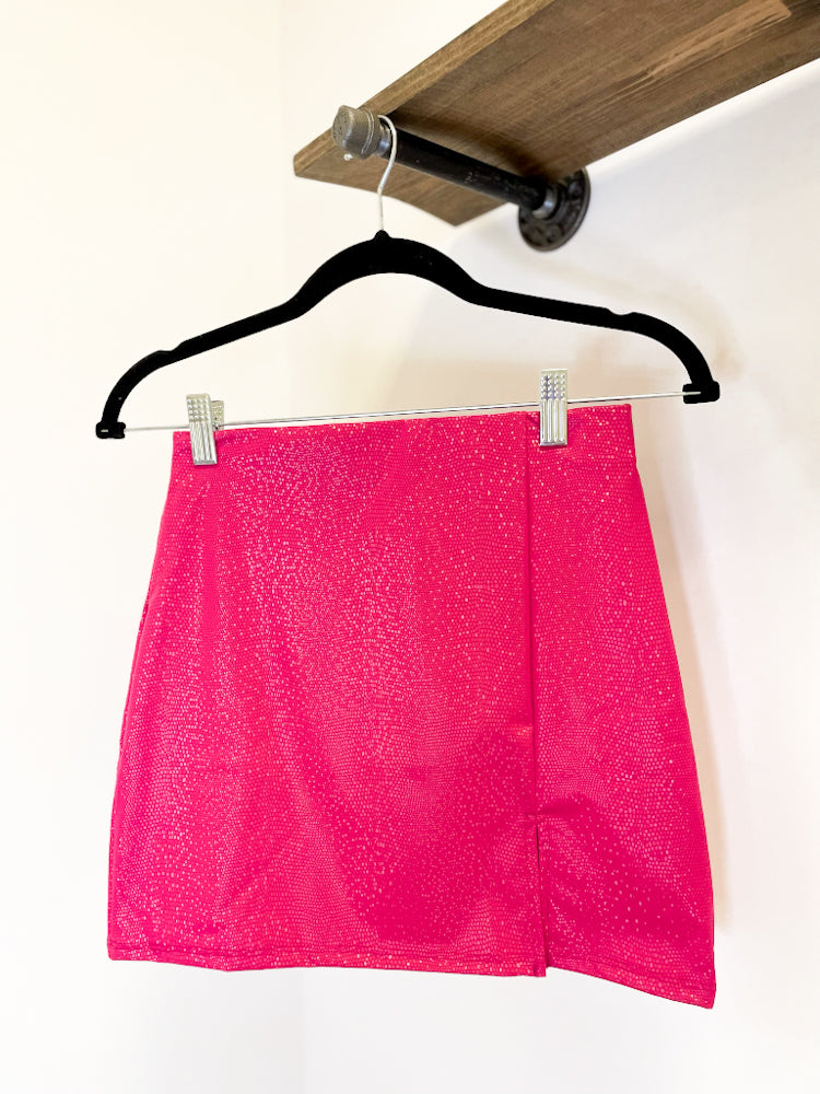 Forever Yours Pink Mini Skirt