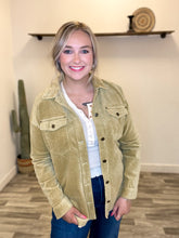 Load image into Gallery viewer, Mountain Views Corduroy Jacket in Mustard
