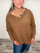 Load image into Gallery viewer, Fireside Camel Sweater

