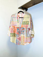 Load image into Gallery viewer, Gypsy Flow Pastel Print Top
