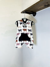 Load image into Gallery viewer, Cow Romper
