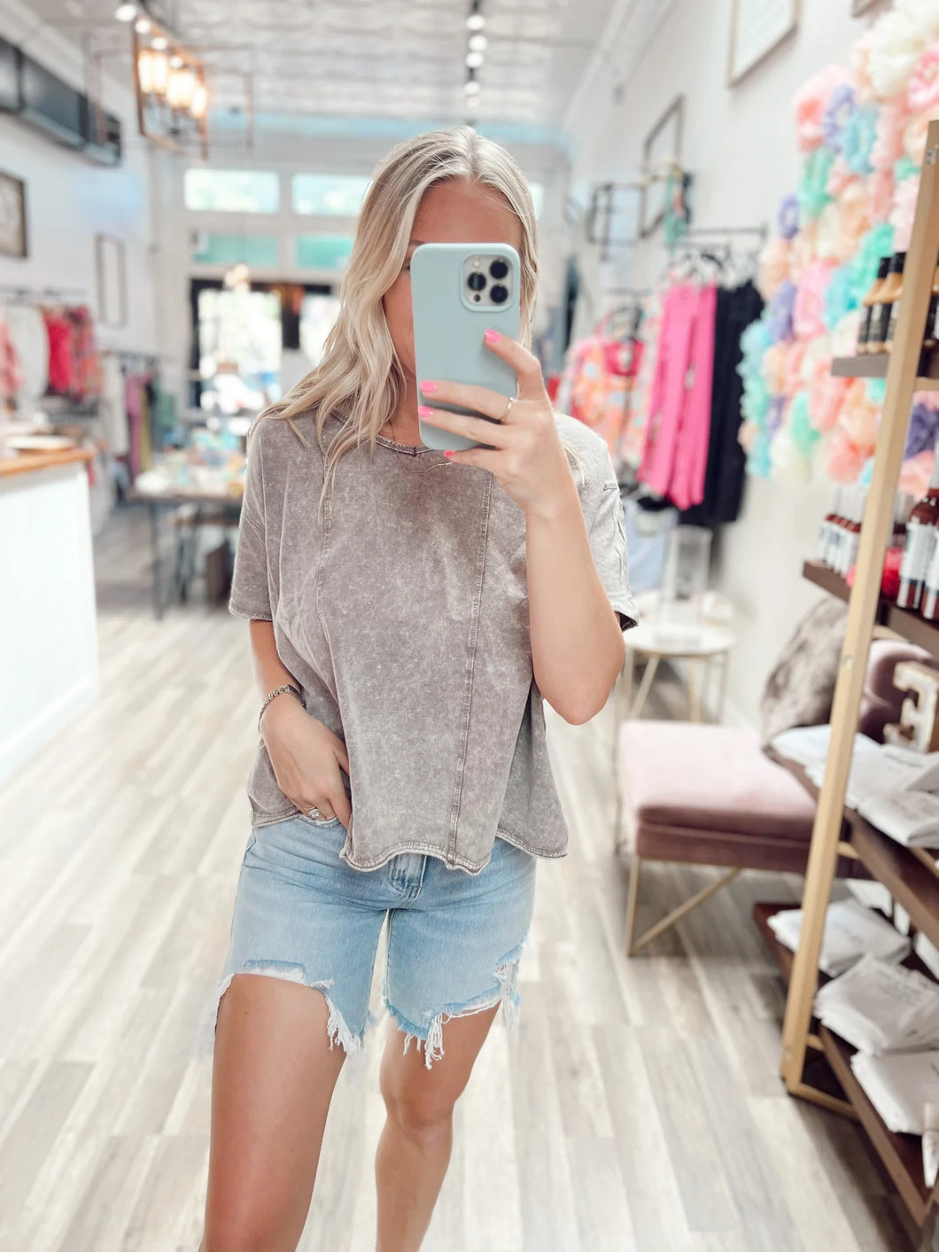 Vintage Mineral Wash Tee