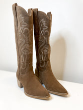 Load image into Gallery viewer, Buckaroo Babe Tall Cowboy Boot in Brown
